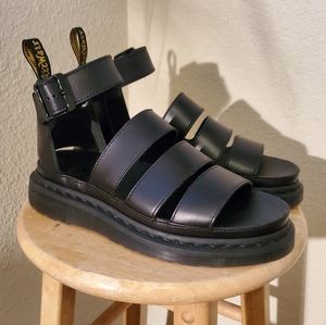 Dr. Martens Clarissa II Black Brando Sandals